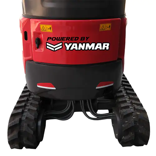 Mini Giratória Donker´s DK20 Pro c/Cabine, 18 HP 2 Velocidades e Joysticks